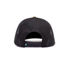 Embroidered Surfing Boar Snapback Olive