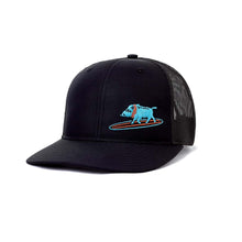 Embroidered Surfing Boar Snapback